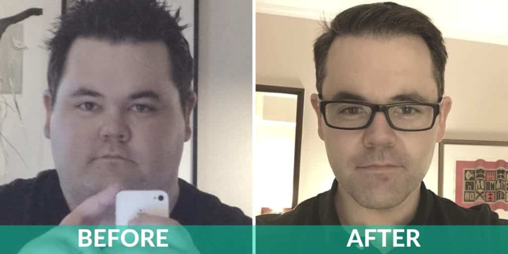 Keto Coaching Mark Before After